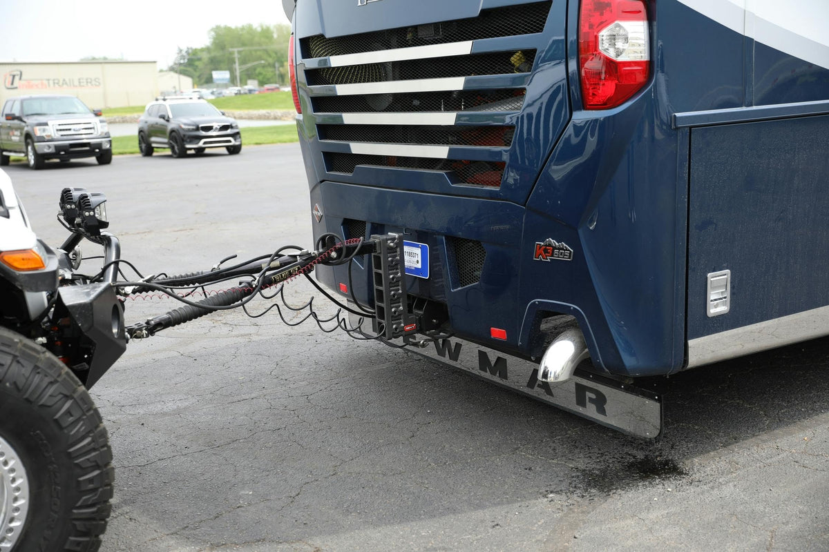 GEN-Y HITCH GH-1724 GEN-Y Hitch GH-1724 MEGA-DUTY 3" Shank 9" Drop 3.5K TW 32K Hitch and GH-0161 Dual-Ball and GH-0162 Pintle Lock