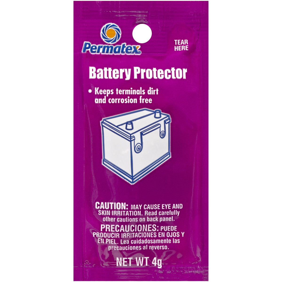 PERMATEX 09976 Permatex 09976 Counterman's Choice Battery Protector Grease, 7 g Pouch