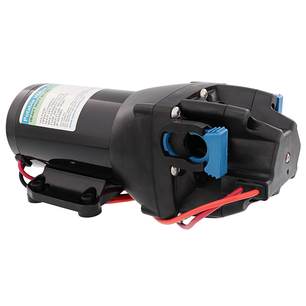 Flojet Q401V-117S-3A Flojet Heavy Duty RV Water Pump w/Strainer - 12V - 4GPM - 50PSI