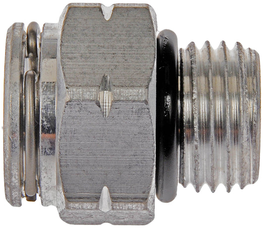 DORMAN 800-614 Dorman 800-614 Transmission Line Connector - Tube Size 3/8 - Thread 9/16-18UNF Compatible with Select Models