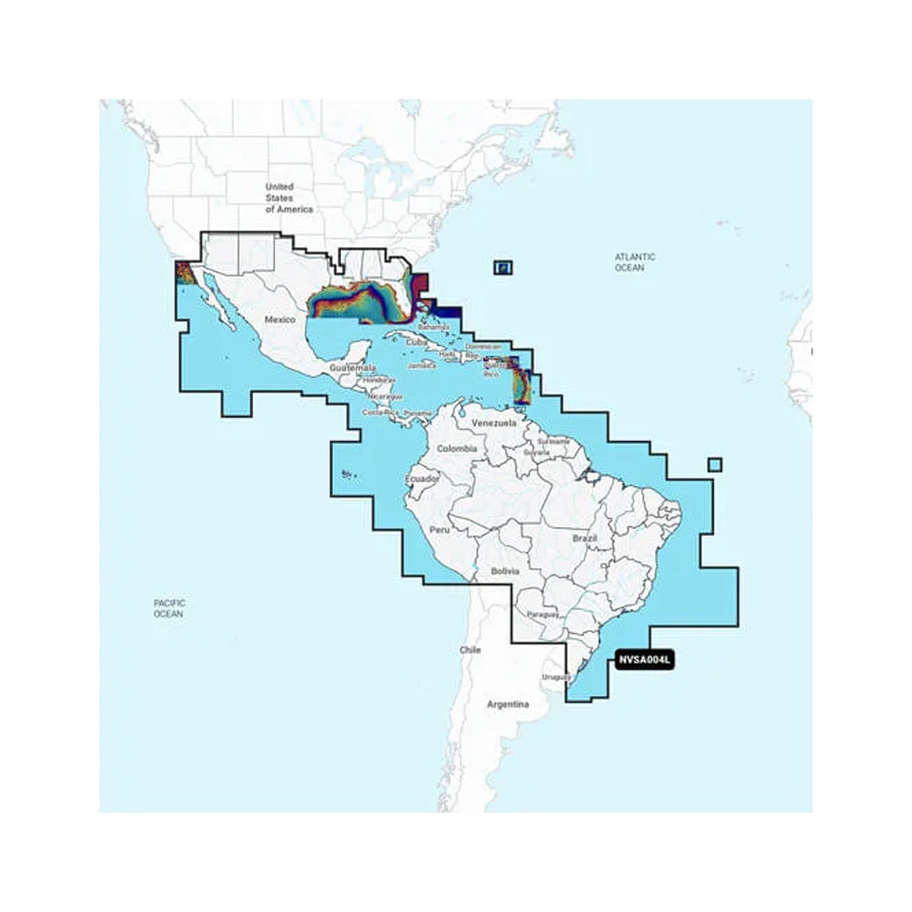 Garmin 010-C1285-00 Navionics Vision+™ NVSA004L -Mexico, the
