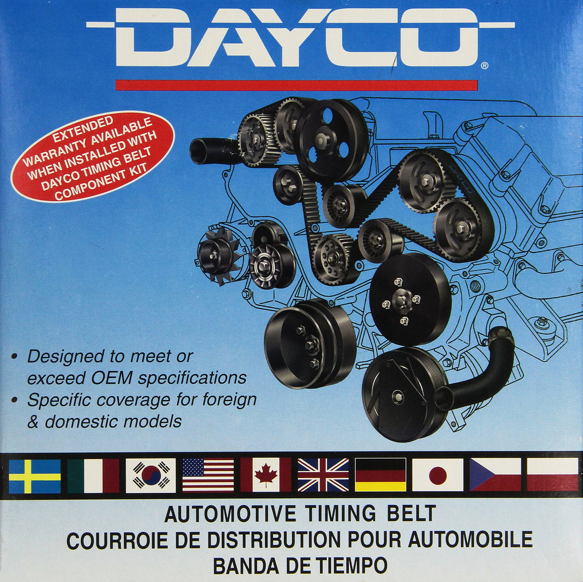 Dayco 95288 MITSUBISHI 1.8L