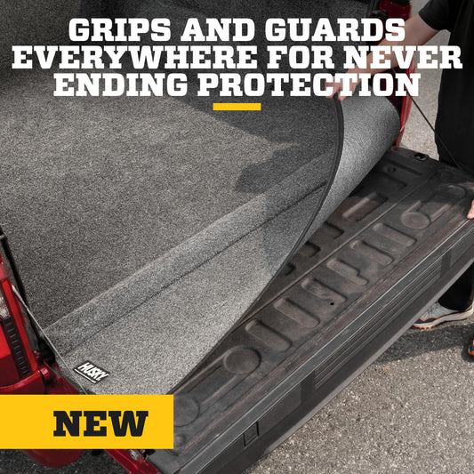 Husky Liners HBRY24SBK Husky Liners Full Truck Bed Liner – Fits 2024-2026 Toyota Tacoma, 6' Bed - Double Cab & Access Cab – Guardian Comfort Mat, 1 pc. Grey - HBRY24SBK