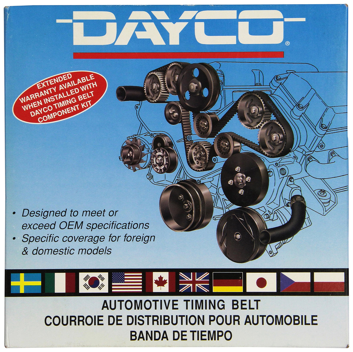 Dayco 95172 SUBARU 1.8/2.2L