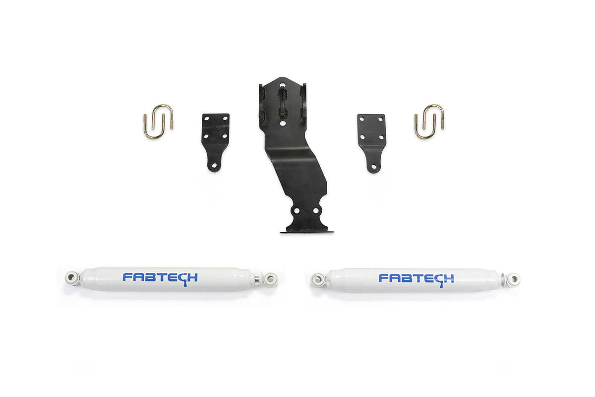 Fabtech FTS22301 Fabtech FTS22301 PERF DUAL STEERING STAB KIT Fits select: 2017 FORD F350, 2017-2020 FORD F250 SUPER DUTY