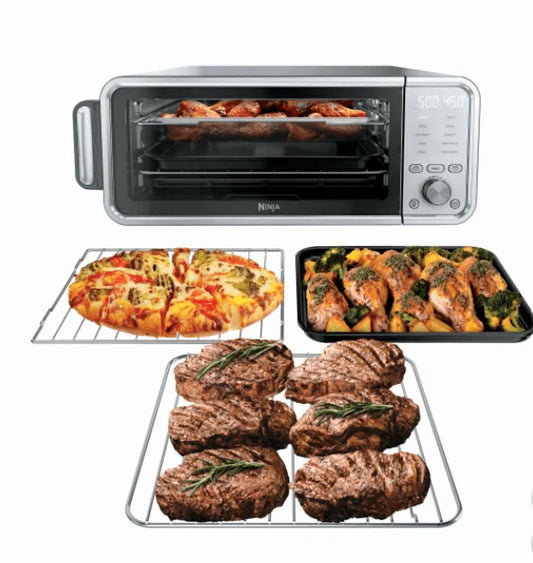Ninja Ninja Flip 10-in-1 Toaster Oven & Air Fryer with Broil Rack, 1800 W