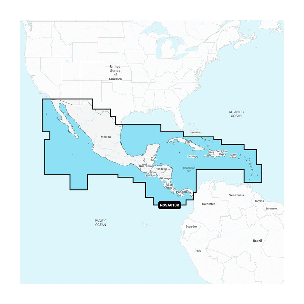Garmin 010-C1451-20 Navionics+&trade; NSSA010R Central America