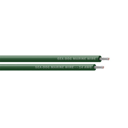Sea-Dog Line 8014042 Sea-Dog 14 AWG Green Primary Wire - 100'