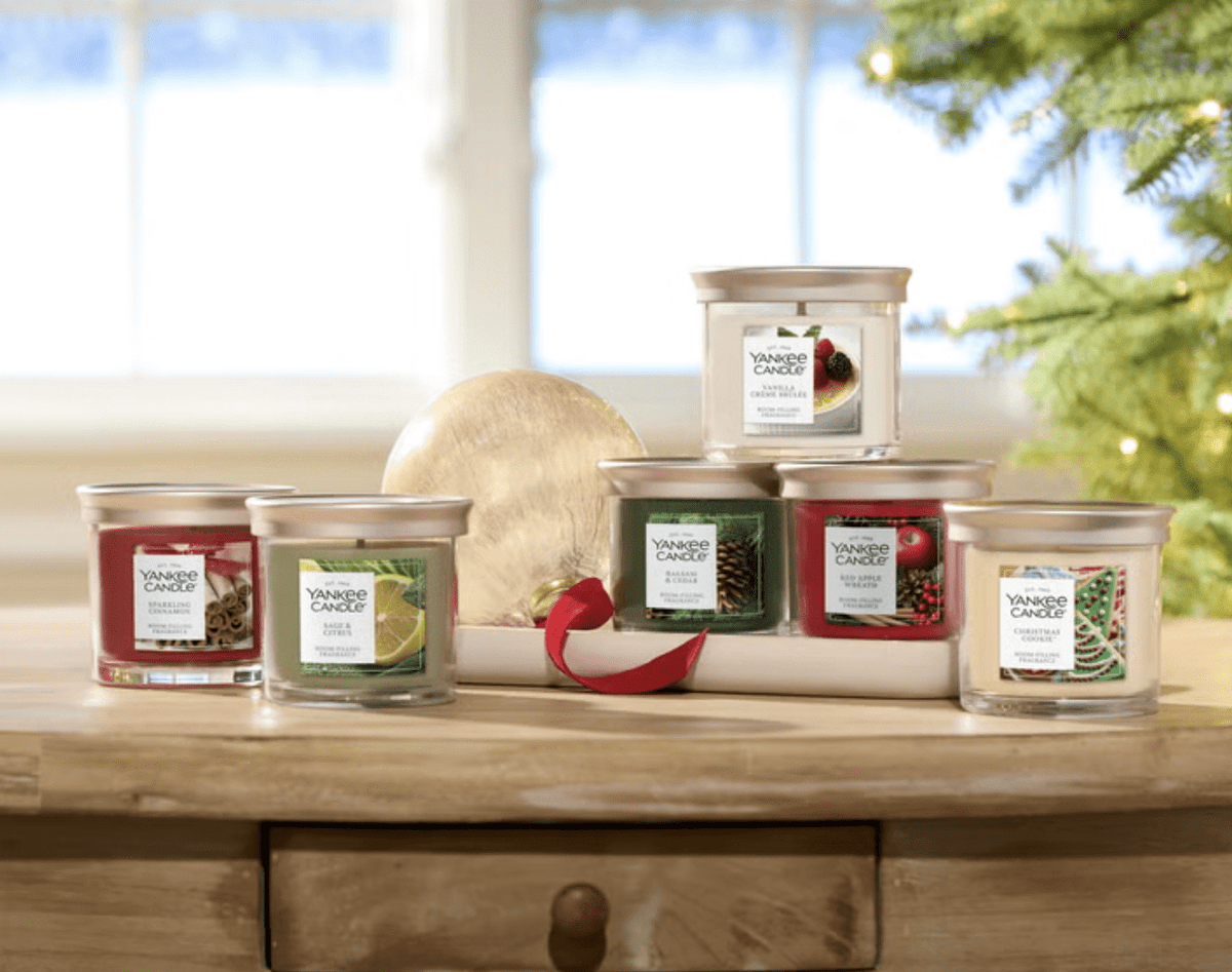 Yankee Candle Yankee Candle Small Tumbler Candle Gift Set, 6-Pack Winter Fragrances