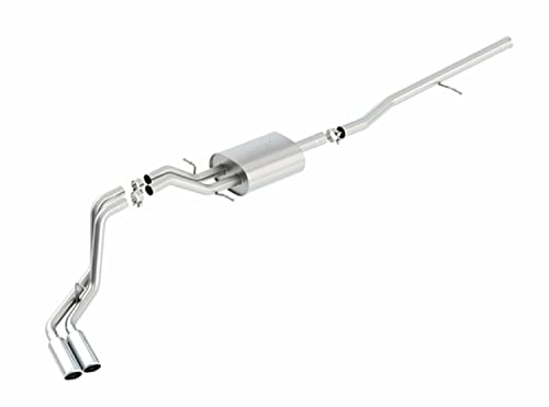 BORLA 140550 BORLA 140550 Cat-Back Sys. for '14-'18 Chevrolet Silv. 1500/ GMC Sierra 1500/2019 Silv. 1500 LD/Sierra 1500 LD ONLY 5.3L V8 AT/MT 2&4WD Ext. Cab (6' 7") Bed 143.5" WB/Crew Cab (5' 9") Bed 143.5" WB
