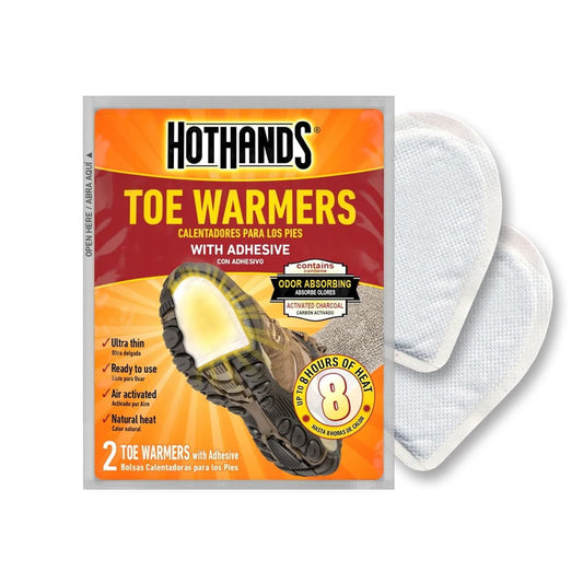 HotHands HotHands Toe Warmers, Adhesive, Up to 8 Hours, 24 Pairs
