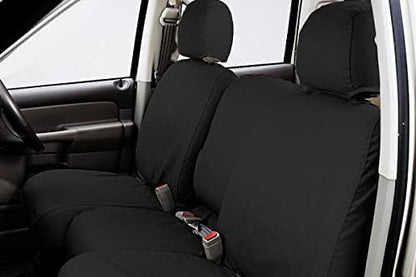 COVERCRAFT SS2589PCCH Covercraft SS2589PCCH - SeatSaver Polycotton 1st Row Charcoal Custom Seat Covers