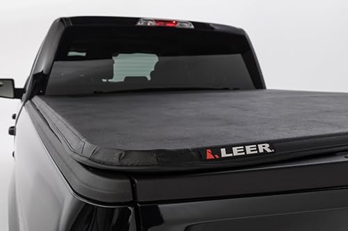 LEER 630342 LEER Latitude Soft Folding Tonneau Cover, Fits 2024-2026 Ford Ranger with 4'10" Truck Bed