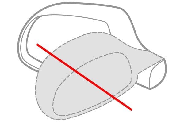 DORMAN 955-020 Dorman 955-020 SIDE VIEW MIRROR-LEFT POWER BLACK