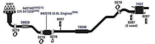 AP EXHAUST 9278 AP Exhaust 9278 Exhaust Gasket