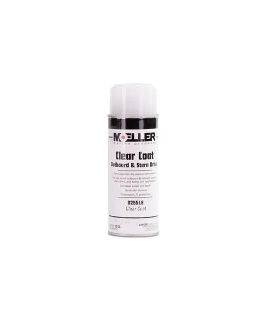 MOELLER 025519 Moeller Clear Coat High Gloss Lacquer 025519 12oz
