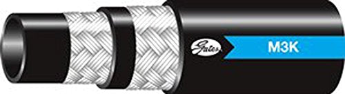 Gates 70489 Synthetic Rubber Global M3K Mega3000 Hose, SAE