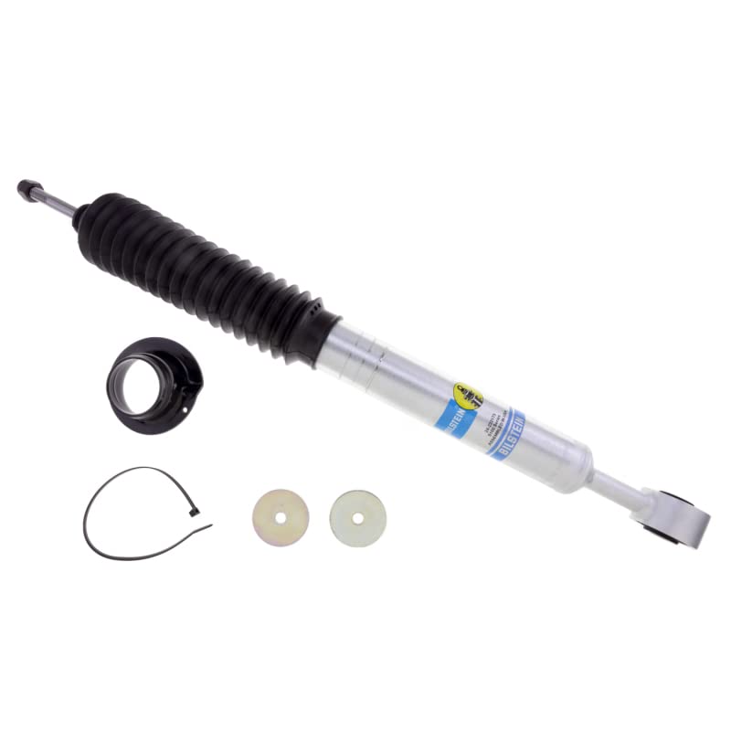 BILSTEIN 24-232173 Bilstein 24-232173 Single 5100 Series Ride Height Adjustable Front Monotube Shock fits 2007 2021 Tundra 4WD - Provides 0.875-2.3" Front Lift