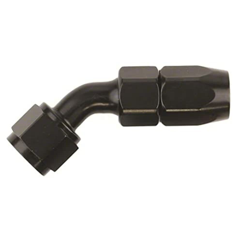 SPEEDFX 510445BK Speedfx 510445BK -4AN X 45 BLK HOSE END