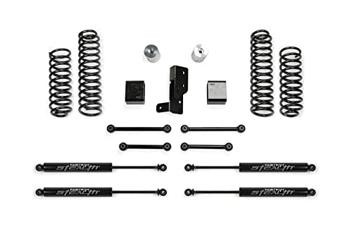 FABTECH K4205M 20-22 Jeep JL 4 Dr 4WD Diesel and 392 3" Sport System with Stealth (K4205M)