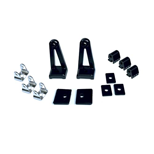 TRAILFX HRDWRKT11 TrailFX Light Bar Mounting Kit for TRAILFX 22SRSAUX 32SRSAUX Replacement Hardware Die-Cast Aluminum Brackets 304SS Hardware Side or Bottom Mount TrailFX HRDWRKT11