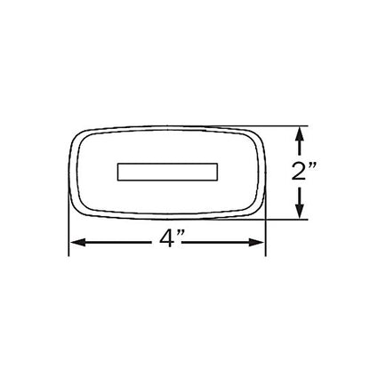 OPTRONICS A32ABP Optronics A-32ABP Amber Replacement Lens for MC32 Series Light