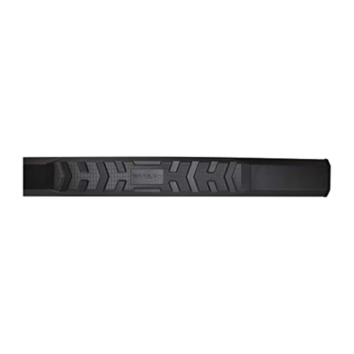 TRAILFX AL4007B TrailFX Nerf Bars Fits 2009-2018 Ram 1500 Quad Cab Titanium Black Powder Coated Aluminum 4-1/2 Inch Hexagonal Side Steps with Step Pads Rocker Panel Mount Set of 2