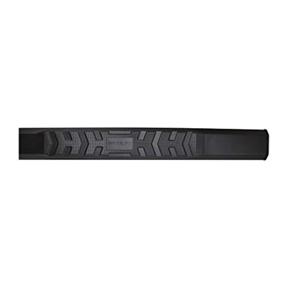 TRAILFX AL4001B TrailFX Nerf Bars Fits 2015-2022 Chevrolet Colorado Extended Cab Titanium Black Powder Coated Aluminum Side Steps with 4-1/2 Inch Hexagonal Step Pads Rocker Panel Mount Set of 2 Running Boards