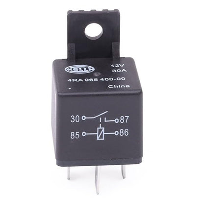 HELLA 003399801 Hella Stark Sound – 109.23.37 – Red Set 12 V High/Low Frequency Hella Super Tone Horn Set B 133, 12 volt