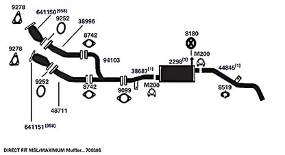 AP EXHAUST 9278 AP Exhaust 9278 Exhaust Gasket