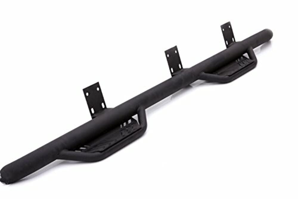 LUND 54541414 Lund 54541414 Black Steel Terrain HX Extreme Step Nerf Bars for 2015-2018 Ford F-150, 2017-2018 Super Duty F-250, F-350, F-450, F-550 with SuperCab