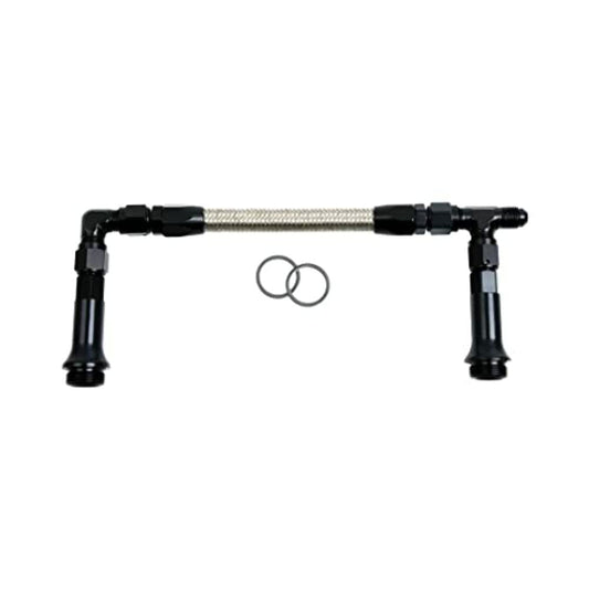 SPEEDFX 575114B Speedfx 575114B -8AN BLK DUAL INLET HOLLEY 4500