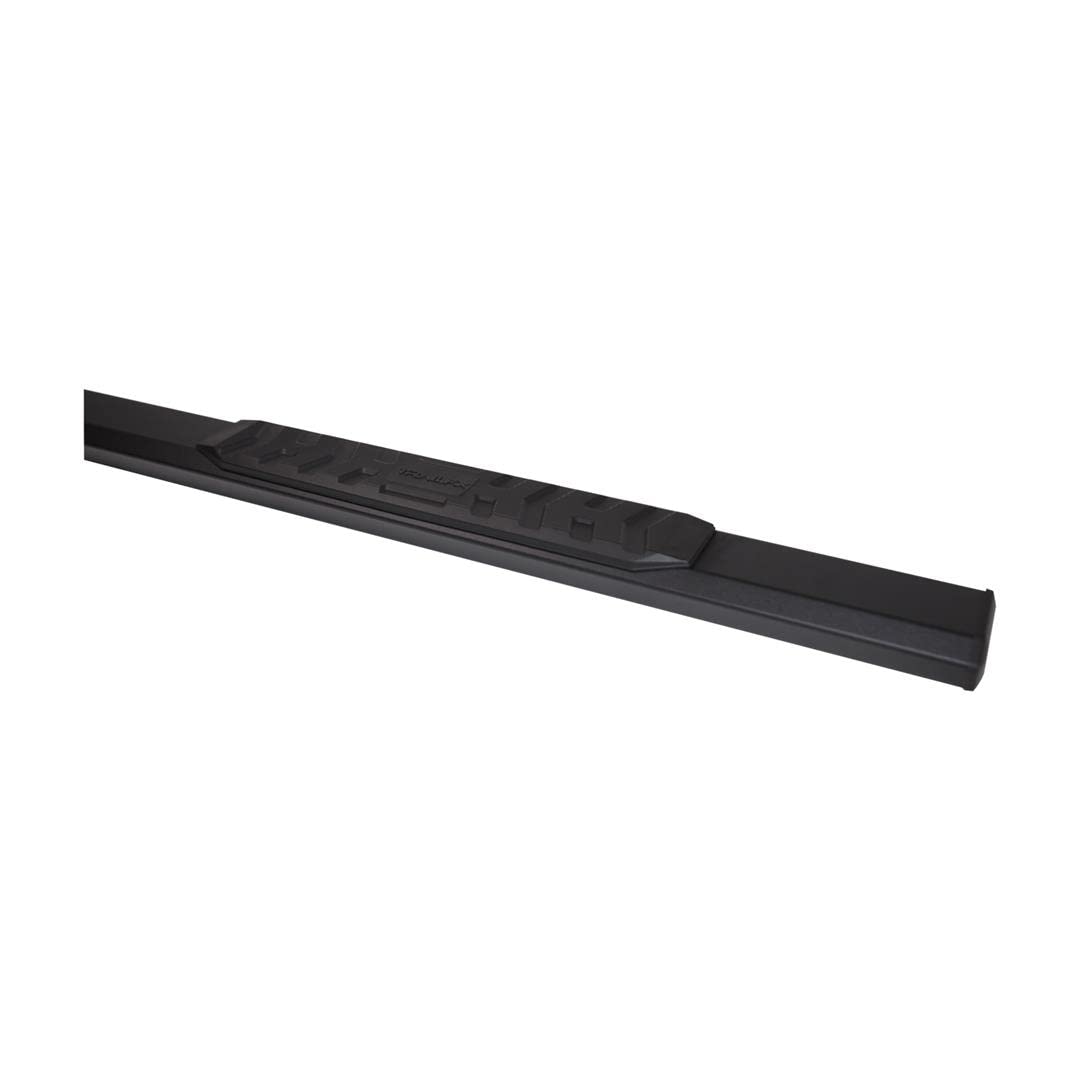 TRAILFX AL4015B TrailFX AL4015B Nerf Bars Fits 2004-2015 Nissan Titan Crew Cab | Titanium Black Powder Coated Aluminum Side Steps with Step Pads | Rocker Panel Mount, Set of 4-1/2 Inch Hexagonal Running Boards