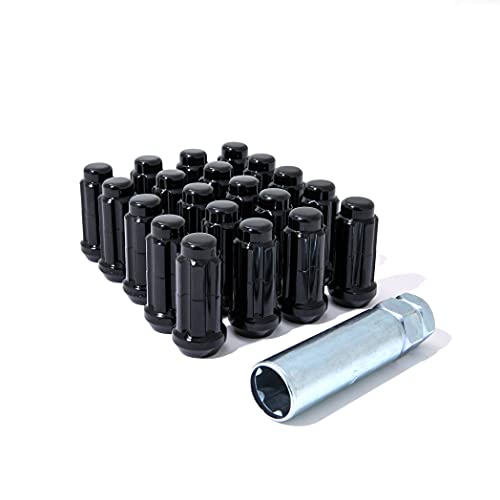 GORILLA K5TS-14150BGR Gorilla Automotive K5TS-14150BGR 5Lug 14-1.50 Spline WIK Truck Blk Gor