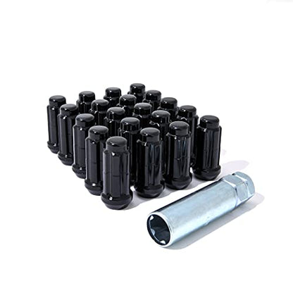 GORILLA K5TS-14150BGR Gorilla Automotive K5TS-14150BGR 5Lug 14-1.50 Spline WIK Truck Blk Gor