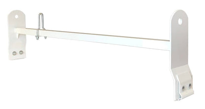 TRAILFX FCLR006W TrailFX Universal Ladder Rack Extension for Vans Racks with Gutters White Powder Coated Steel 63 Inch Extendable Length Adds 200 lb Capacity to Van Roof TrailFX FCLR006W
