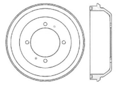CENTRIC PARTS 122.51009 Centric Parts 122.51009 PREMIUM BRAKE DRUM