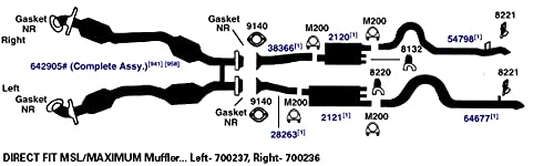 AP EXHAUST 9140 Ap Exhaust 9140 GASKET