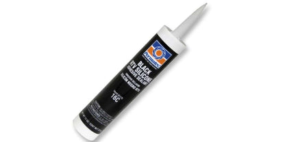 PERMATEX 81173 Permatex 81173 Black Silicone Adhesive Sealant - 12.9 oz.