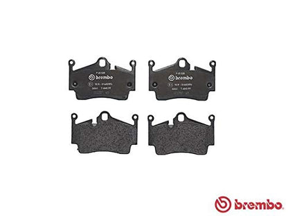 BREMBO P65028 Brembo P65028 Low-Met Rear Disc Brake Pad Set PORSCHE OE# 98735293901