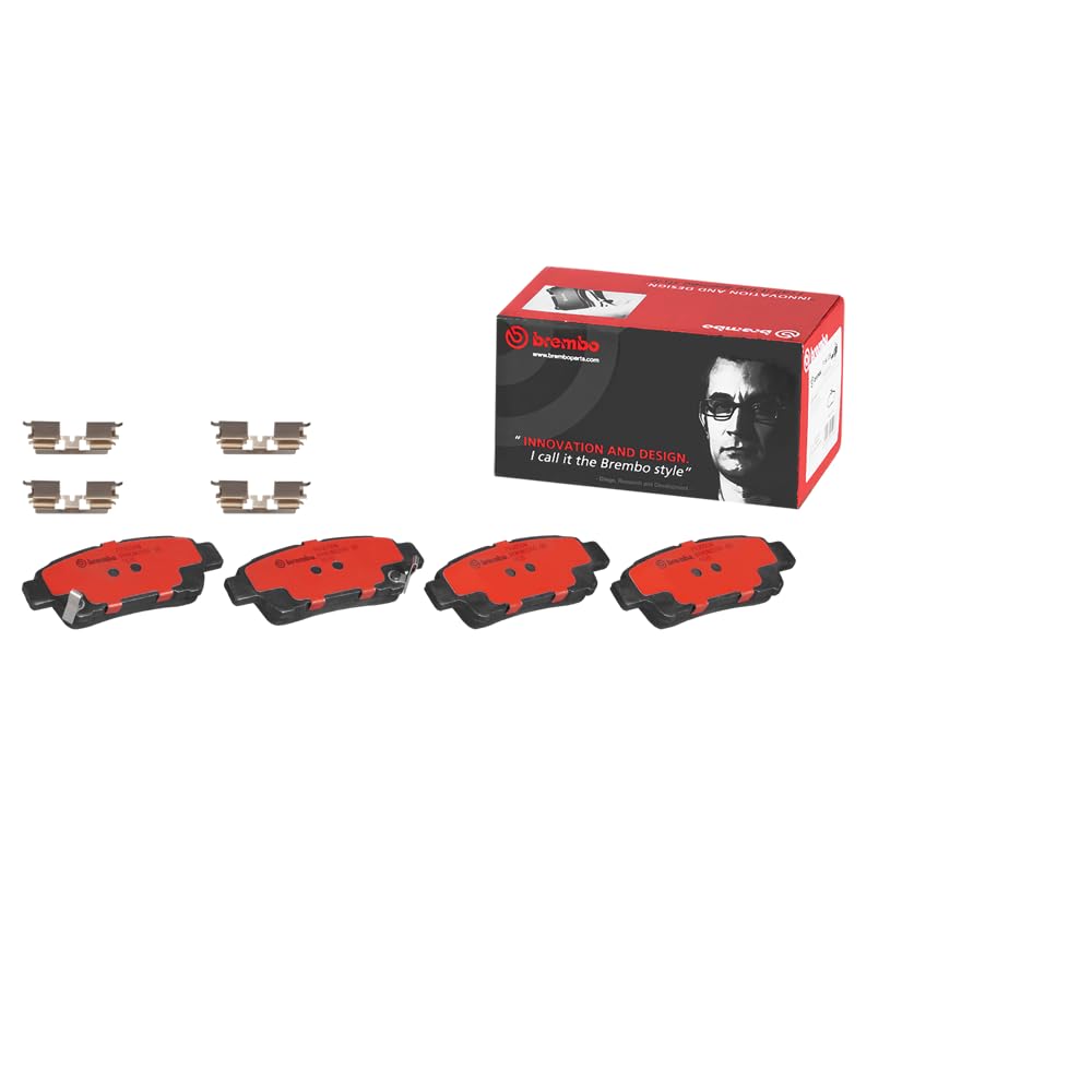 BREMBO P83056N Brembo P83056N Premium Ceramic Rear Disc Brake Pad Set TOYOTA OE# 0446028040