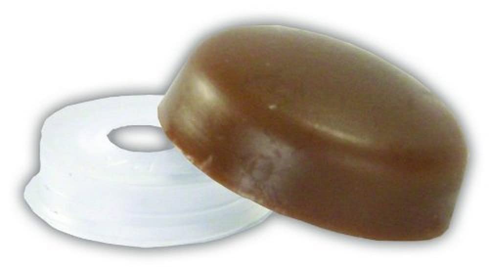 JR PRODUCTS 20395 JR Products 20395 Screw Covers, Pack of 14 - Brown