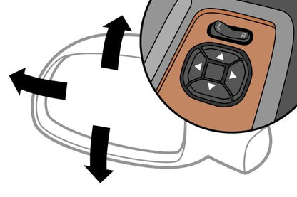 DORMAN 955-058 Dorman 955-058 SIDE VIEW MIRROR-RIGHT POWER WITH HEAT