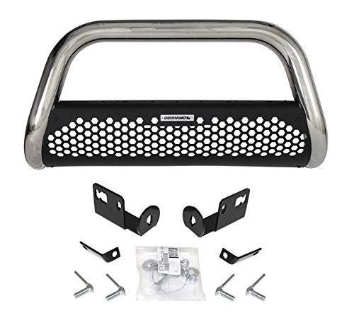 GO RHINO 55288PS Go Rhino RC2 Grille Guard & Mounting Brackets Kit | Stainless Steel, Polished | 55288PS | Fits 2009 - 2024 Ford F-150 (Excludes Models with Front park assist)