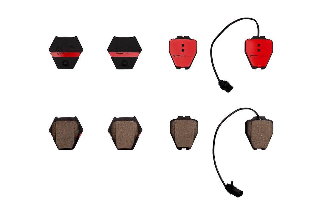 BREMBO P85067N Brembo P85067N Premium Ceramic Front Disc Brake Pad Set AUDI/VW OE# 4B0698151S