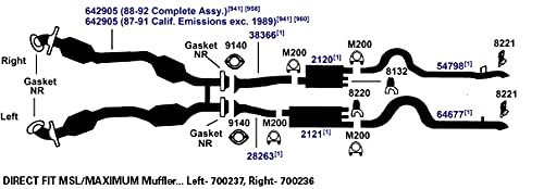 AP EXHAUST 9140 Ap Exhaust 9140 GASKET