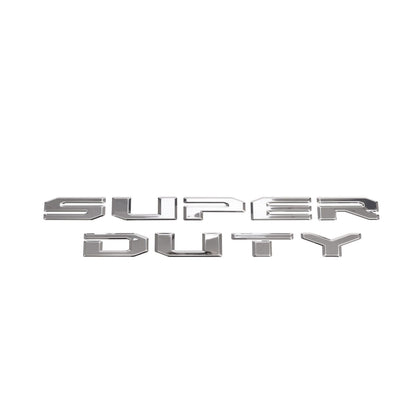 PUTCO 55562FD Putco Ford Super Duty Hood Lettering Kit - Stainless Steel - Cut Lettering - Fits Ford F250, F350, F450 2023-2027