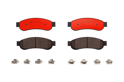 BREMBO P24117N Brembo P24117N Premium Ceramic Rear Disc Brake Pad Set FORD OE# 5C3Z2200BB