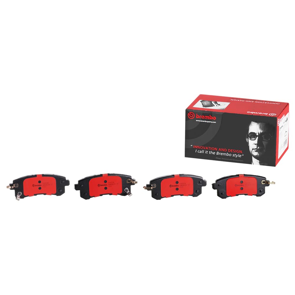 BREMBO P56082N Brembo P56082N Premium Ceramic Rear Disc Brake Pad Set INFINITI/NISSAN OE# D40601LB0A