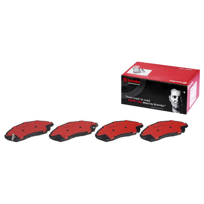 BREMBO P28105N Brembo P28105N Premium Ceramic Front Disc Brake Pad Set ACURA OE# 45022TZ5A00